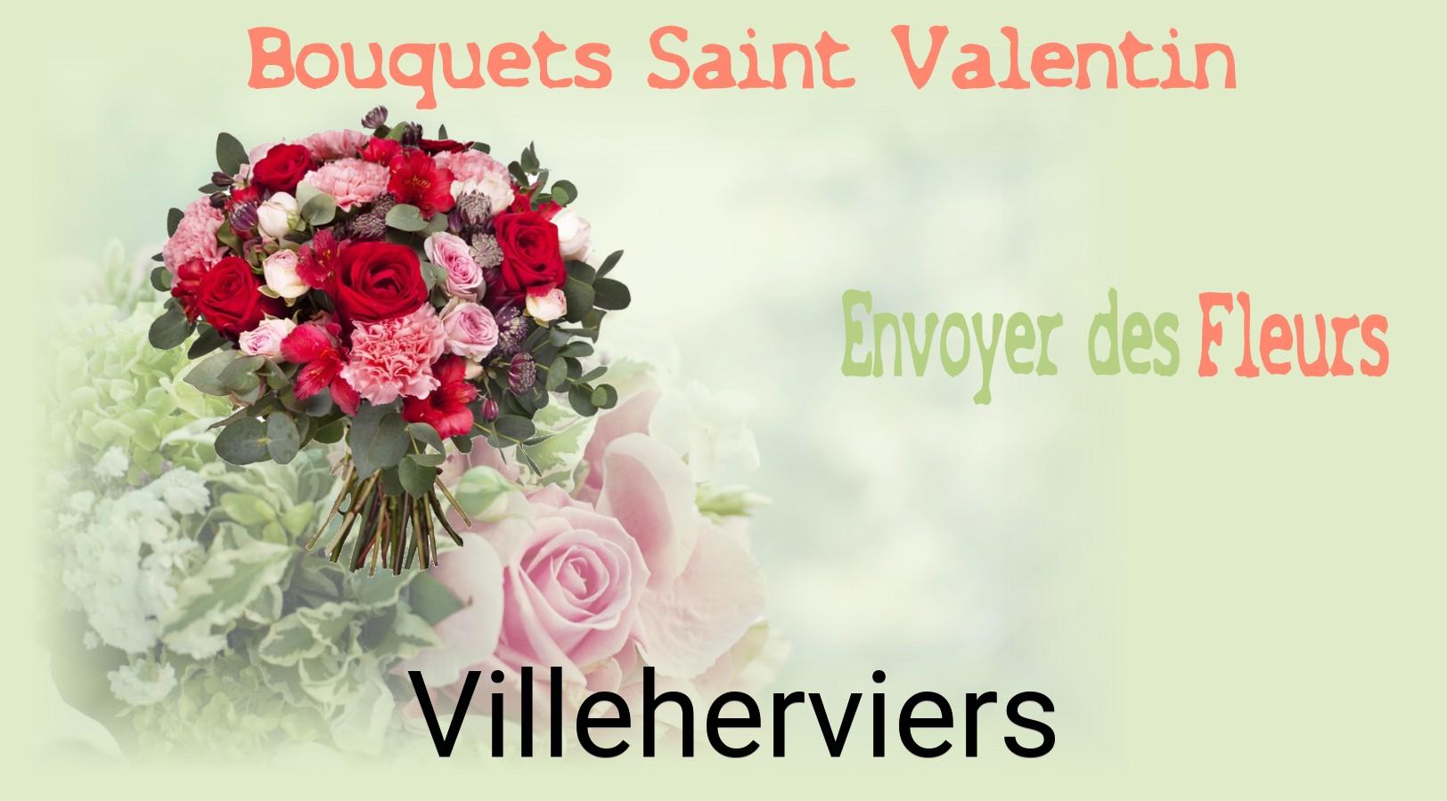 Roses de Saint-Valentin livrées à Villeherviers